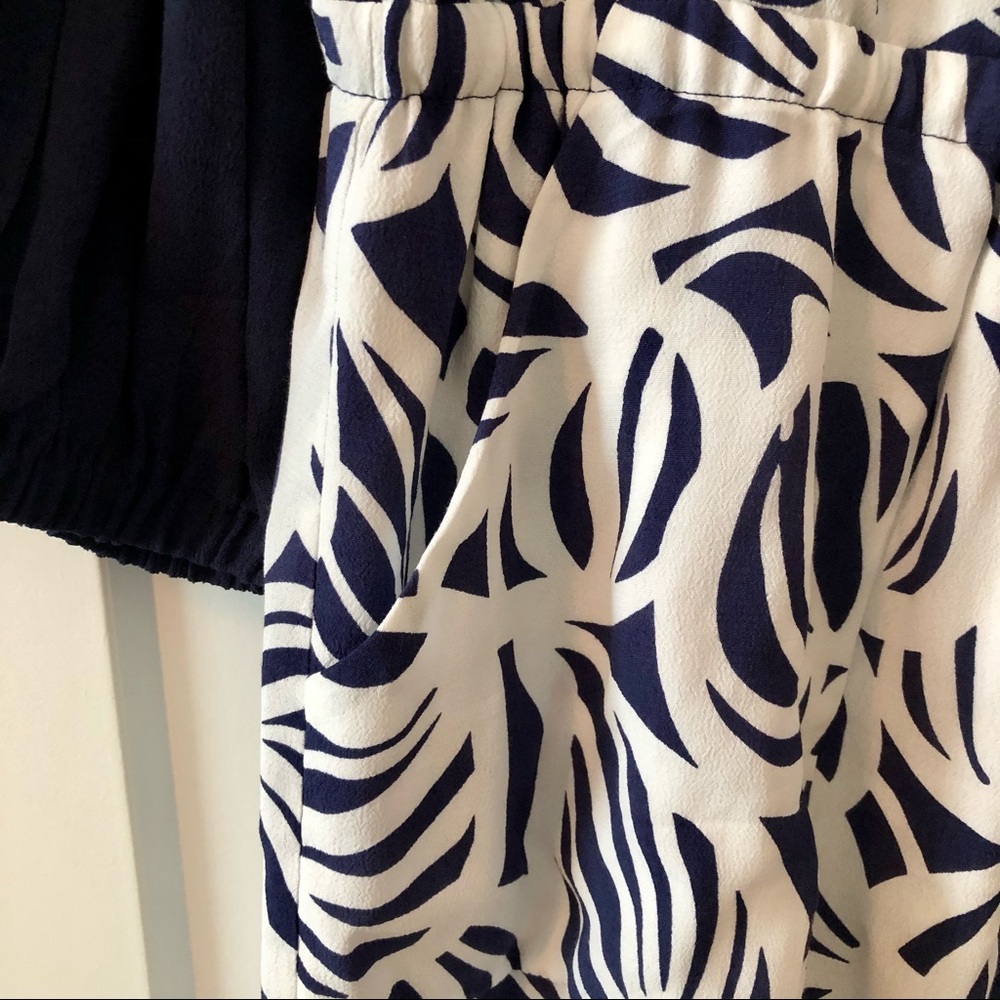 Lilly Pulitzer Blue & White Printed Dress Size 14 - Picture 3 of 10